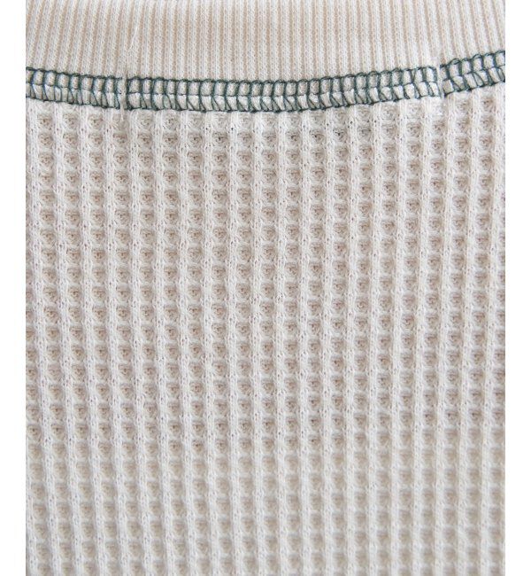 Lbc with Life「ワッフルカラーステッチプルオーバー」|その他|