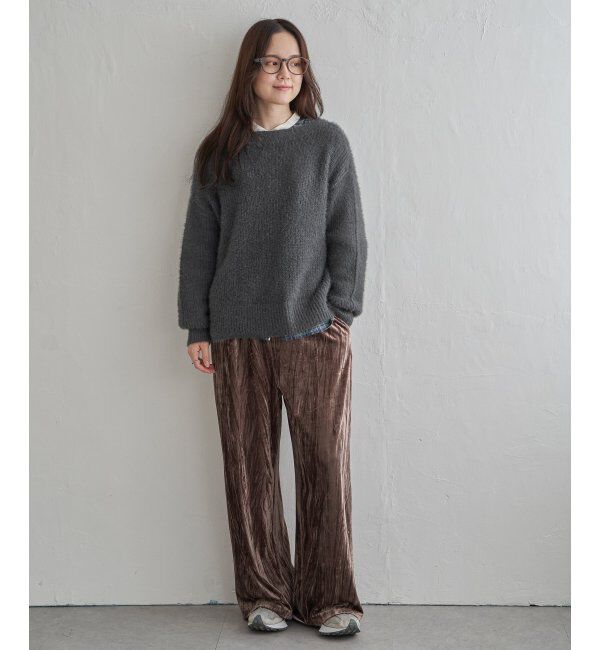 Lbc with Life「クラッシュベロアイージーパンツ」|その他|