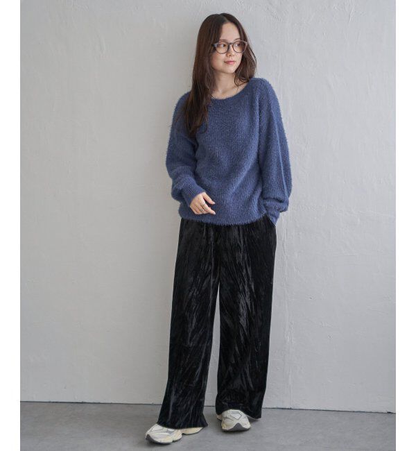 Lbc with Life「クラッシュベロアイージーパンツ」|その他|