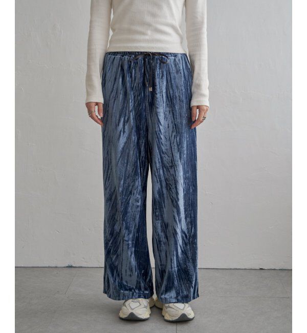 Lbc with Life「クラッシュベロアイージーパンツ」|その他|