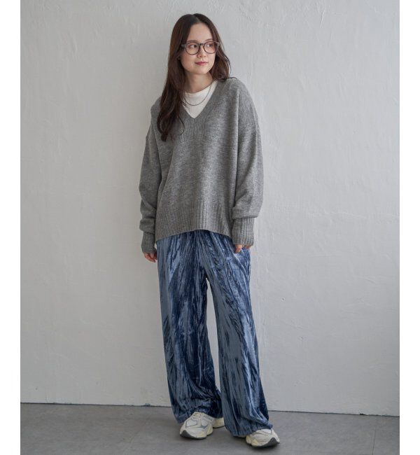 Lbc with Life「クラッシュベロアイージーパンツ」|その他|