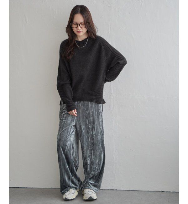 Lbc with Life「クラッシュベロアイージーパンツ」|その他|