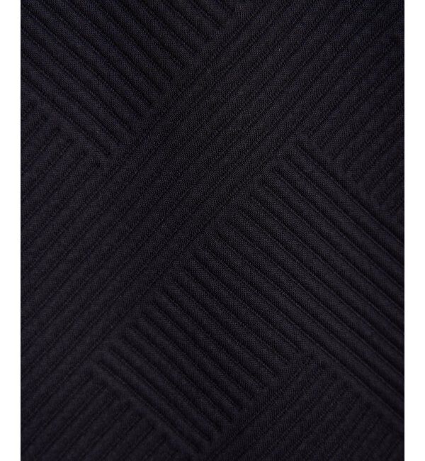 Lbc with Life「幾何学ジャカード袖パフプルオーバー」|その他|