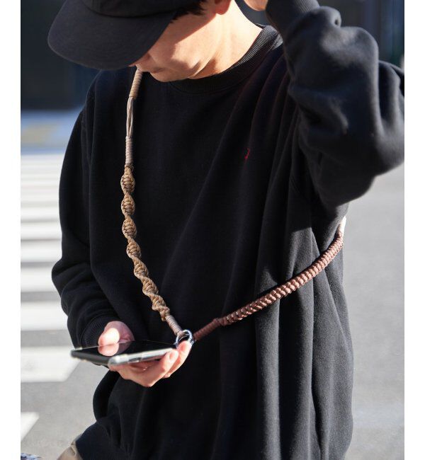 VENCE share style「配色ロープストラップ」|ネックレス|