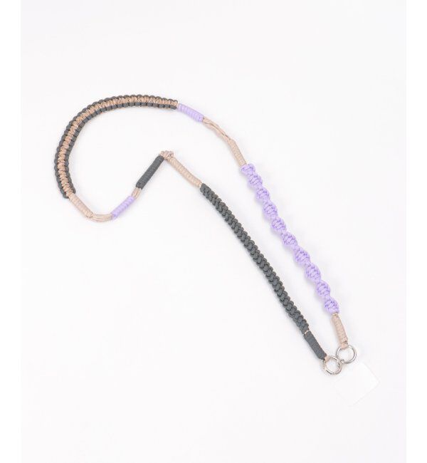 VENCE share style「配色ロープストラップ」|ネックレス|