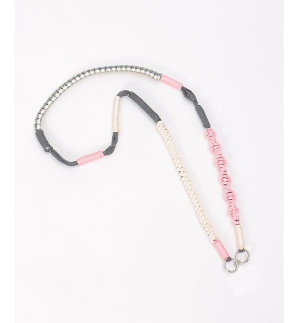 VENCE share style「配色ロープストラップ」|ネックレス|