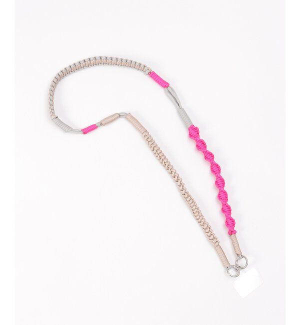 VENCE share style「配色ロープストラップ」|ネックレス|