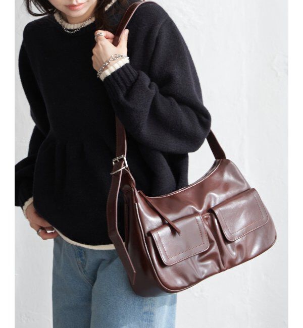 VENCE share style「レッグショルダーバッグ」|その他|ブラウン