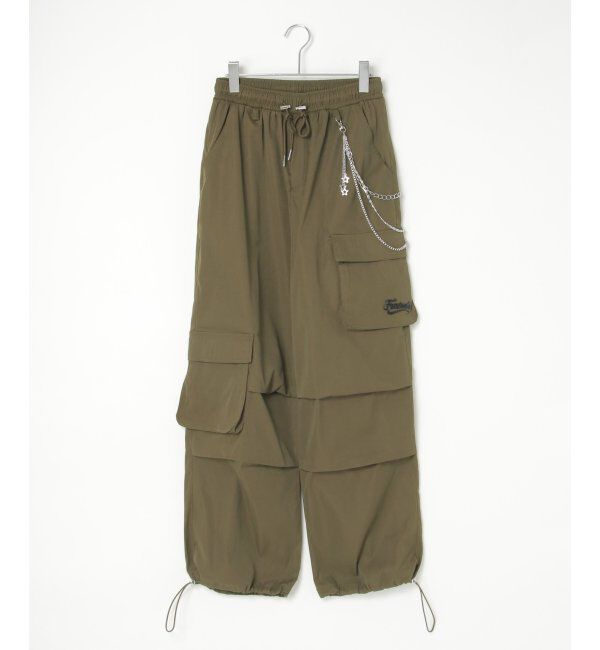 VENCE share style「チェーン付きカーゴパンツ」|デニム|