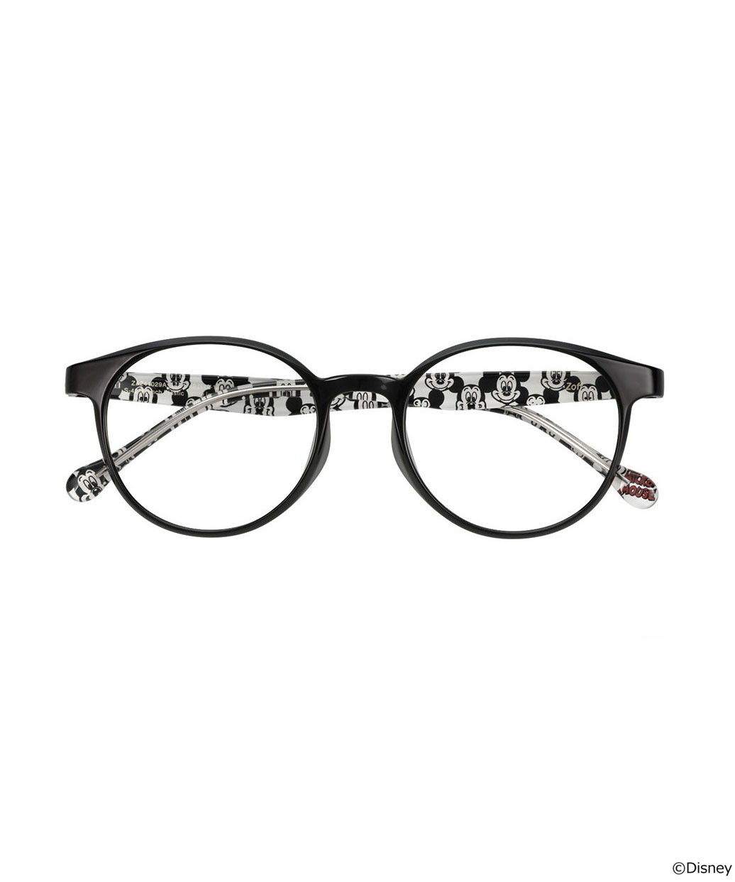  「ボストン型 メガネ Disney Collection created by Zoff Mickey & Friends ディズニー レンズ交換券付き」|メガネ|
