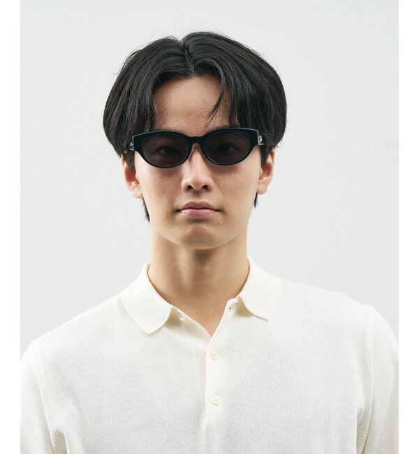  「Zoff｜STUDIO SEVEN｜オーバル型 サングラス 横長｜カラーレンズ｜紫外線防止 UVカット」|サングラス|