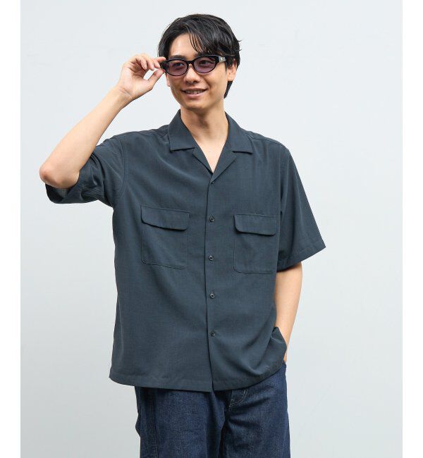  「Zoff｜STUDIO SEVEN｜オーバル型 サングラス 横長｜カラーレンズ｜紫外線防止 UVカット」|サングラス|