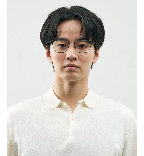  「Zoff｜STUDIO SEVEN｜メガネ プラスチック&times;メタル｜伊達メガネ 度付きメガネ レンズ交換券付」|メガネ|