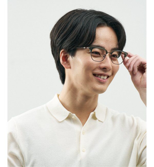  「Zoff｜STUDIO SEVEN｜メガネ プラスチック&times;メタル｜伊達メガネ 度付きメガネ レンズ交換券付」|メガネ|