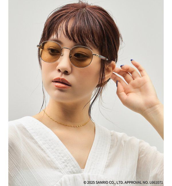  「Zoff｜はぴだんぶい 【あひるのペックル モデル】サングラス｜紫外線対策 UVカット｜グッズ  」|サングラス|