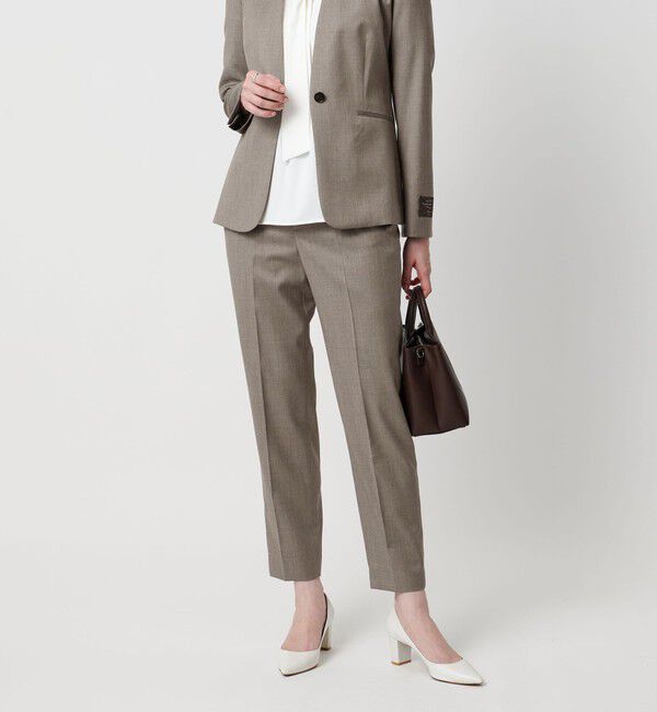 UNITED ARROWS「Vitale Barberis Canonico スリムテーパードパンツ」|スラックス|