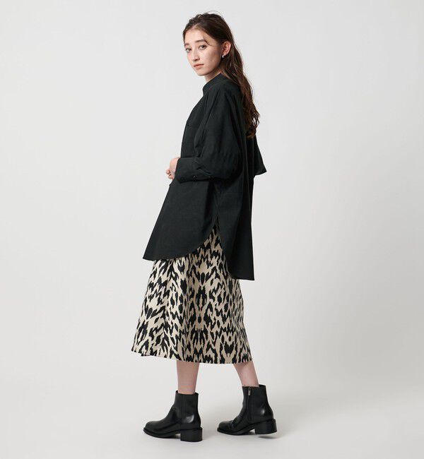 UNITED ARROWS「＜SACRA＞スエードライク ポケット シャツ」|シャツ・ブラウス|