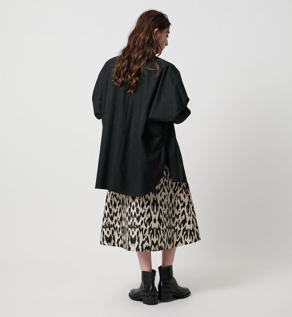 UNITED ARROWS「＜SACRA＞スエードライク ポケット シャツ」|シャツ・ブラウス|