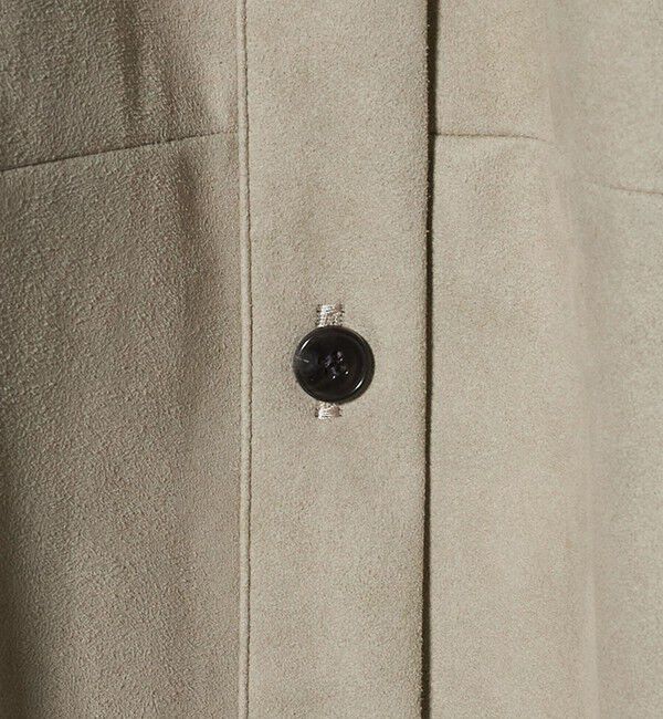 UNITED ARROWS「＜SACRA＞スエードライク ポケット シャツ」|シャツ・ブラウス|