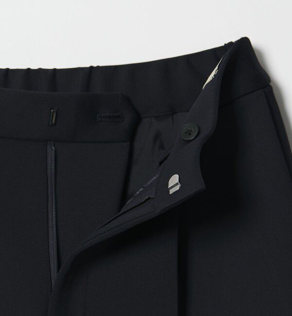 UNITED ARROWS「SPONGY タック ワイドパンツ」|スラックス|