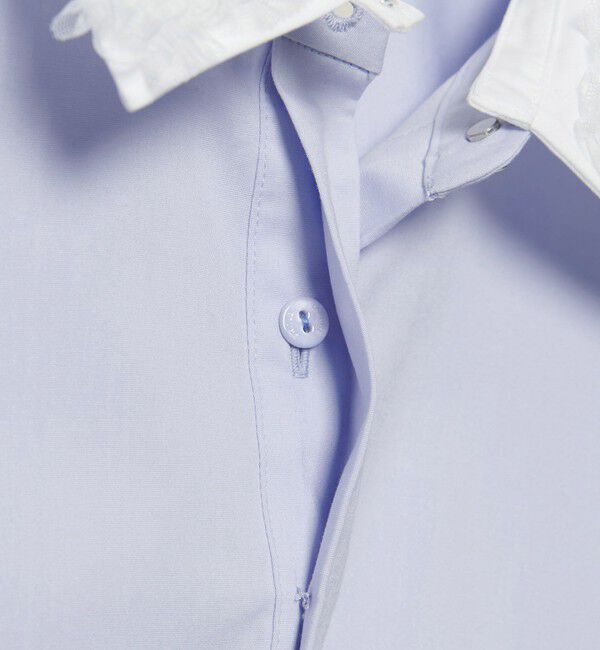 UNITED ARROWS「チュールカラー 2WAY ブラウス」|シャツ・ブラウス|