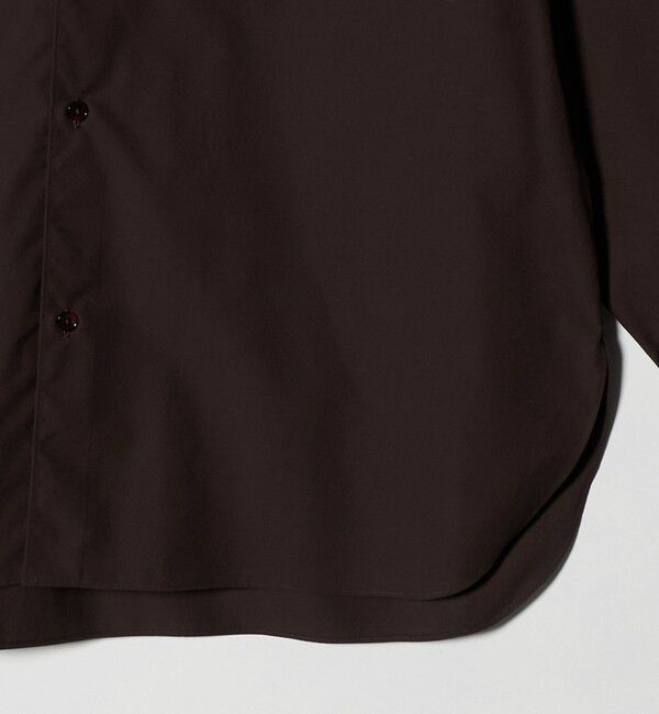 UNITED ARROWS「カリビアーナミルズ ポプリン バンドカラーシャツ」|シャツ・ブラウス|