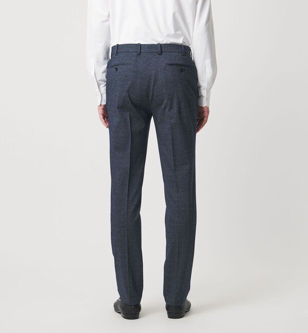 UNITED ARROWS「ツイル ノープリーツ スラックス COMFORT EASY-MODEL ストレッチ」|スラックス|
