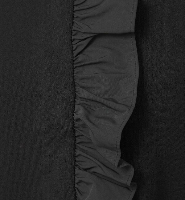 UNITED ARROWS green label relaxing「フロント フリル ニット カーディガン」|カーディガン|