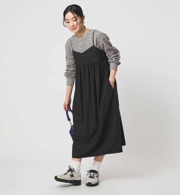 UNITED ARROWS green label relaxing「【WEB限定】＜at ease＞ワッフル ヘンリーネック  フラワープリント カットソー」|Tシャツ・カットソー|