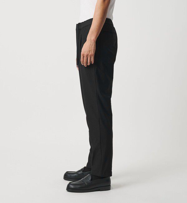 BEAUTY&YOUTH UNITED ARROWS「パーフェクトストレッチ 1プリーツ テーパード イージーパンツ NO.5」|チノ|