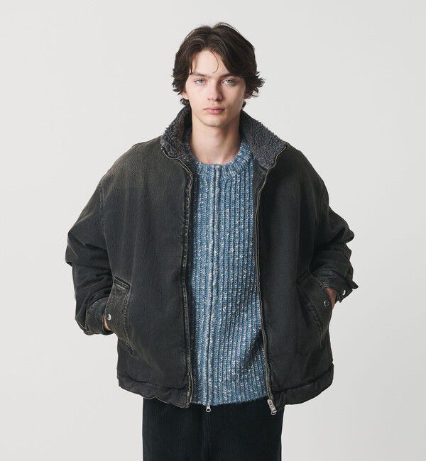 MONKEY TIME「ボア デニム ジャケット」|その他|