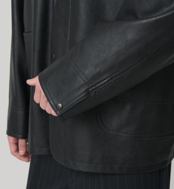 MONKEY TIME「レザーライク カバーオール」|その他|