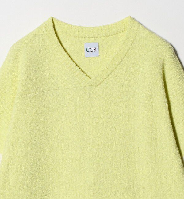 California General Store「＜CGS.＞Wジャガード フットボール ニット」|ニット・セーター|