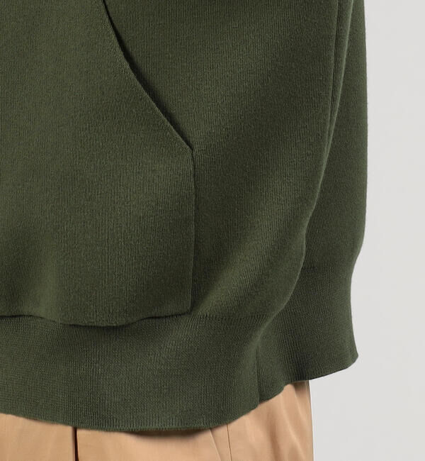 CABaN「CABaN コットンカシミヤ パーカ」|ニット・セーター|