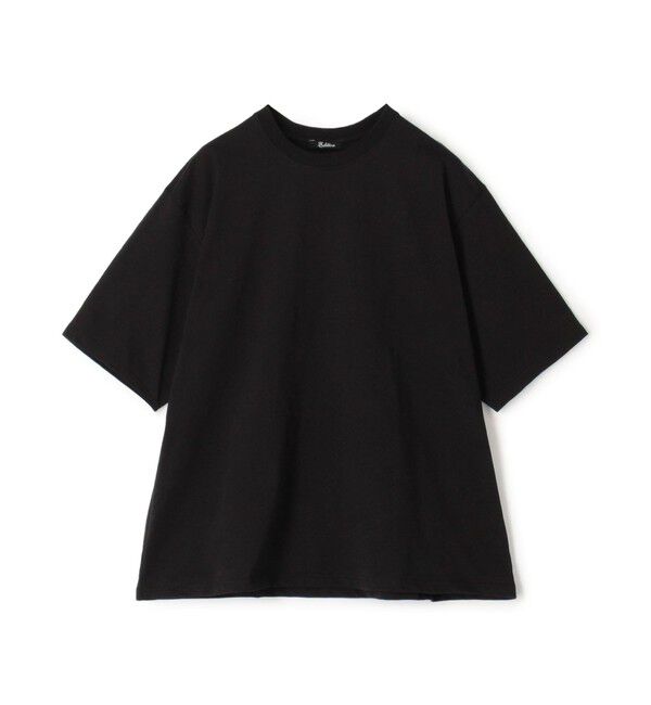 Edition「コットン クルーネックTシャツ」|Tシャツ・カットソー|19 ブラック