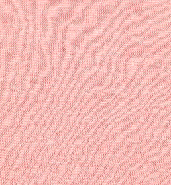 MACPHEE「プレーンリネン ハーフスリーブプルオーバー」|ニット・セーター|