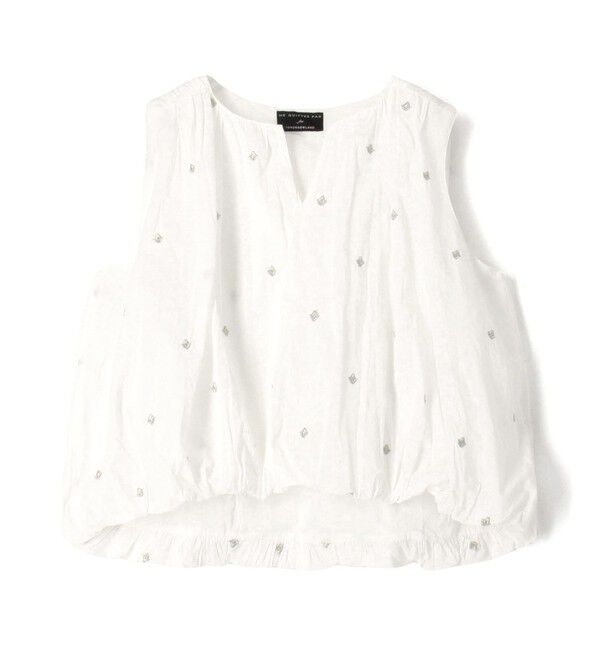 TOMORROWLAND BUYING WEAR「【別注】ne Quittez pas BLACK DOUBLE ORGANZA トップス」|シャツ・ブラウス|12 ホワイト系