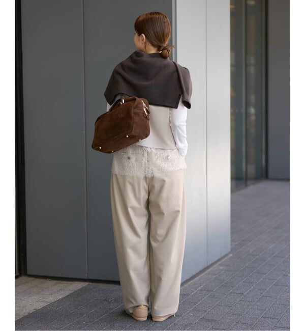 IENA「ウォッシャブルセミコクーンパンツ」|その他|