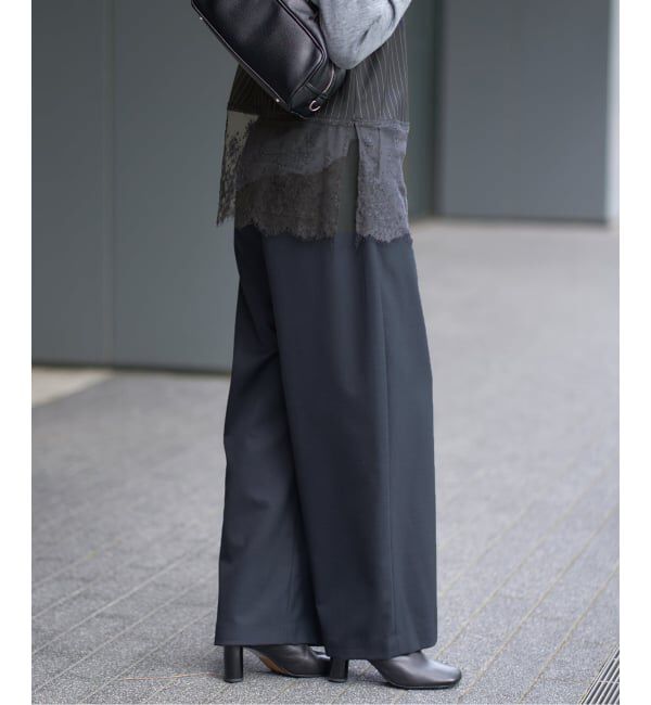 IENA「ウォッシャブルセミコクーンパンツ」|その他|