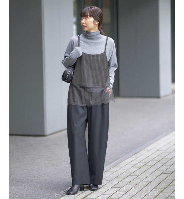 IENA「ウォッシャブルセミコクーンパンツ」|その他|