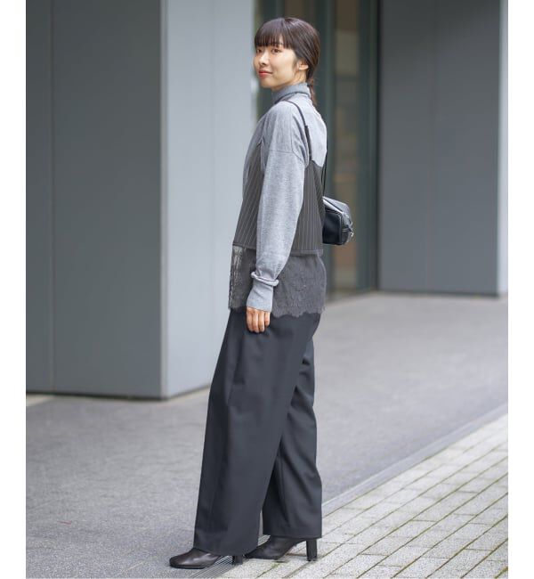 IENA「ウォッシャブルセミコクーンパンツ」|その他|