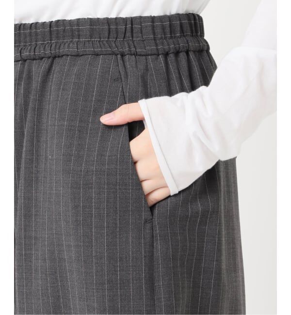 IENA「ウォッシャブルセミコクーンパンツ」|その他|