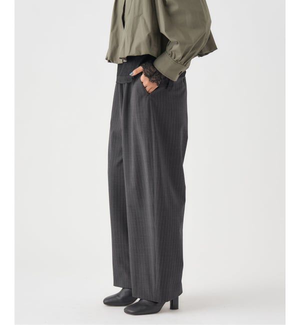 IENA「ウォッシャブルセミコクーンパンツ」|その他|