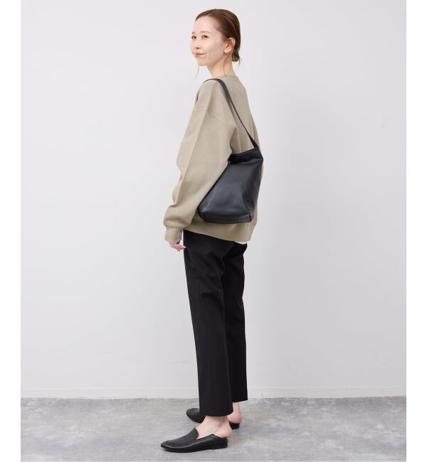 SLOBE IENA「《追加》ダブルフェイスジャージースナップカーディガン」|カーディガン|