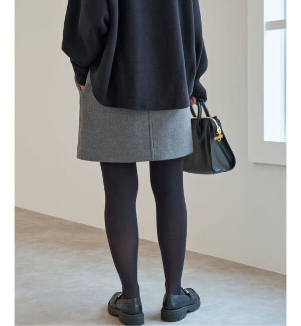 追加》メルトンAラインミニスカート（Spick and Span）｜ルミネの