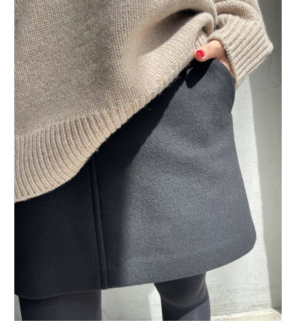 追加》メルトンAラインミニスカート（Spick and Span）｜ルミネの