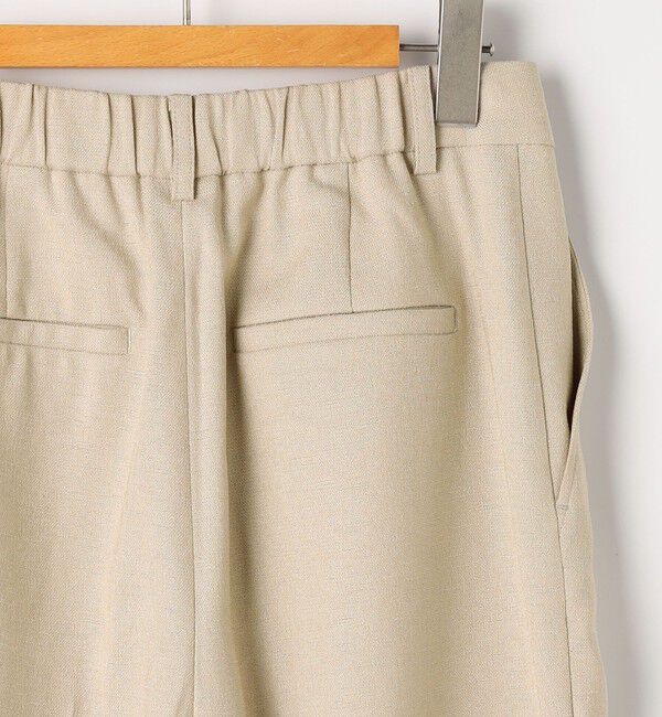 NOLLEY'S「ウォッシャブルハイスペック麻調愛されセミワイドパンツ」|その他|