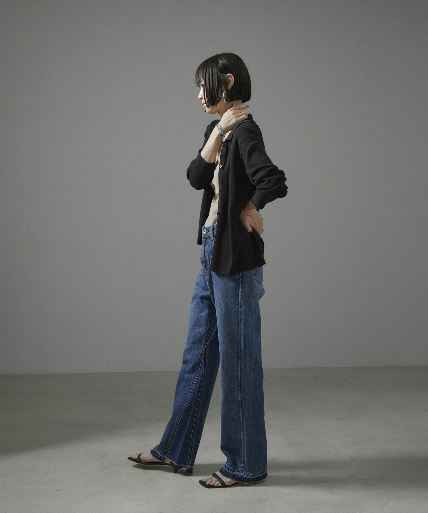 SALON adam et rope'「ブラパッド付タンクトップ-CreamyCotton /クリーミーコットン-」|タンクトップ|