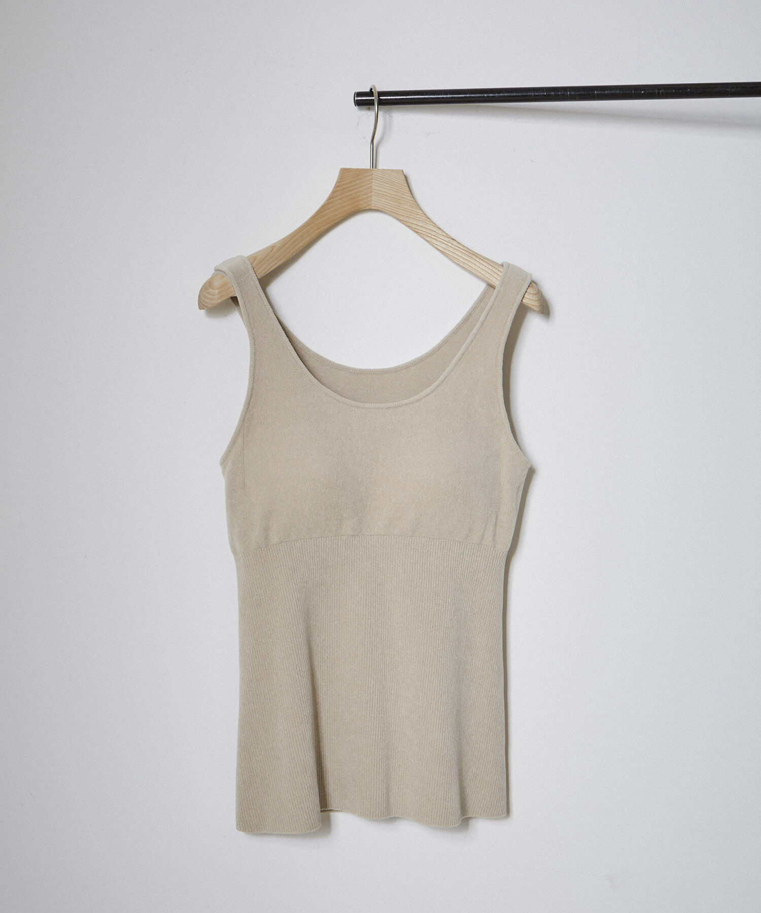SALON adam et rope'「ブラパッド付タンクトップ-CreamyCotton /クリーミーコットン-」|タンクトップ|