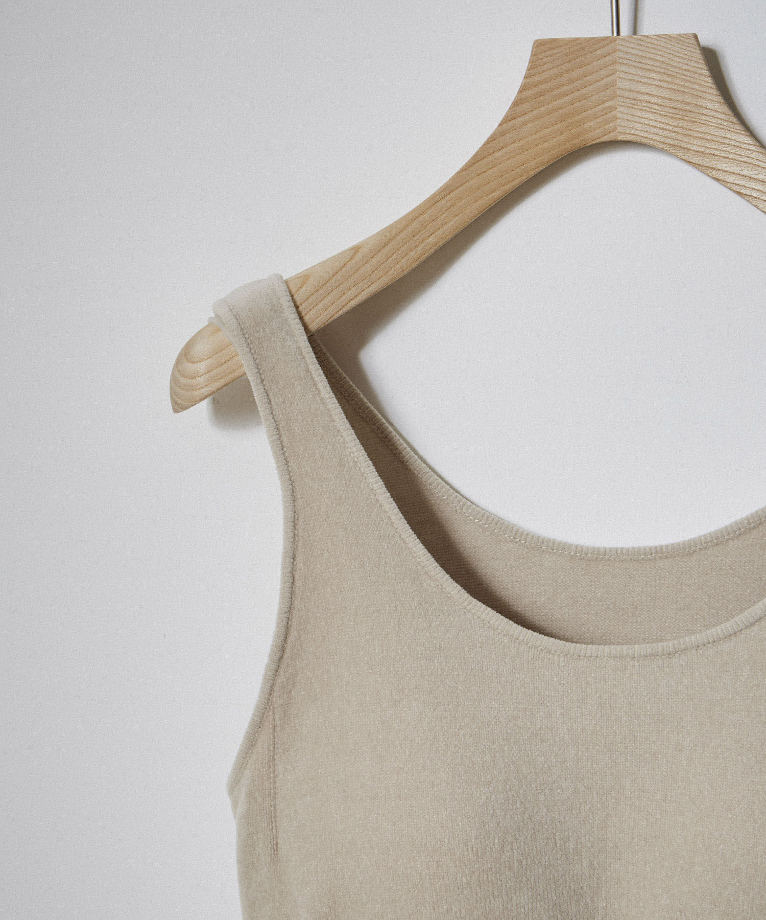 SALON adam et rope'「ブラパッド付タンクトップ-CreamyCotton /クリーミーコットン-」|タンクトップ|